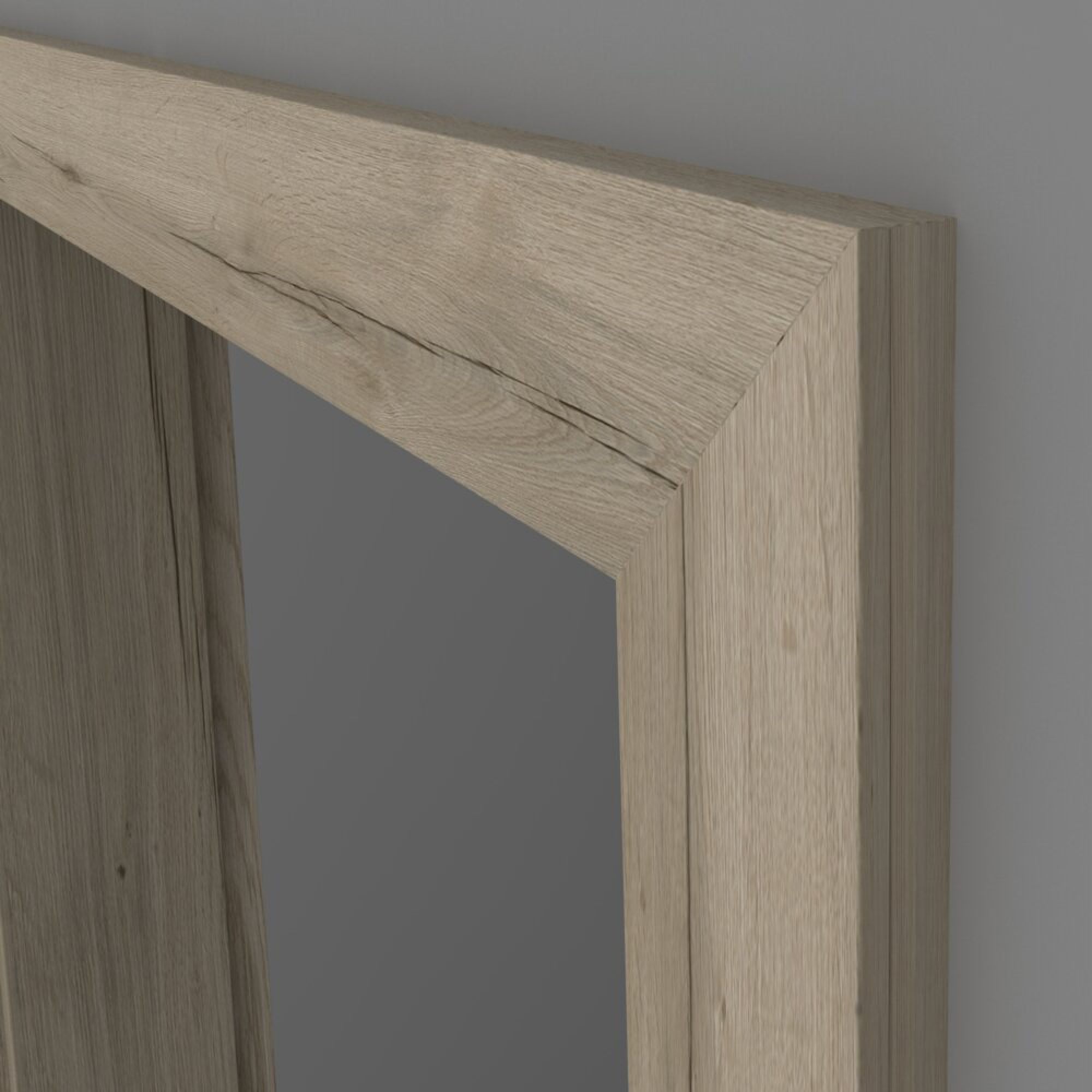 Zarge Designkante Eiche Sand